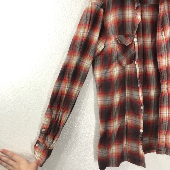 Paper Denim & Cloth Plaid Button Down - Picture 4 of 7